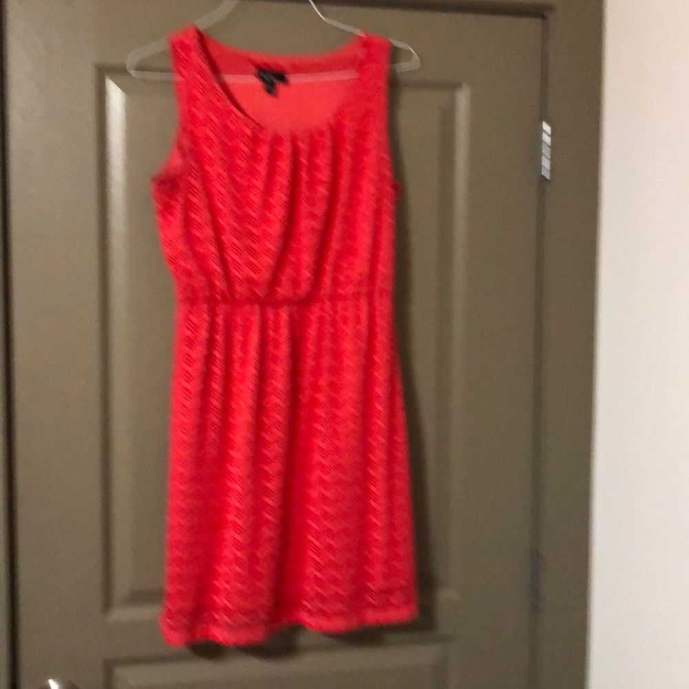Alyx size 12 orange sleeveless dress